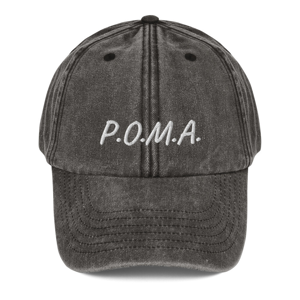 Vintage “P.O.M.A.” Hat