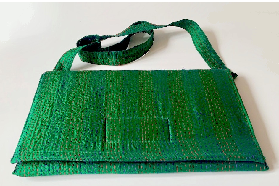 Kantha Silk Sling bags