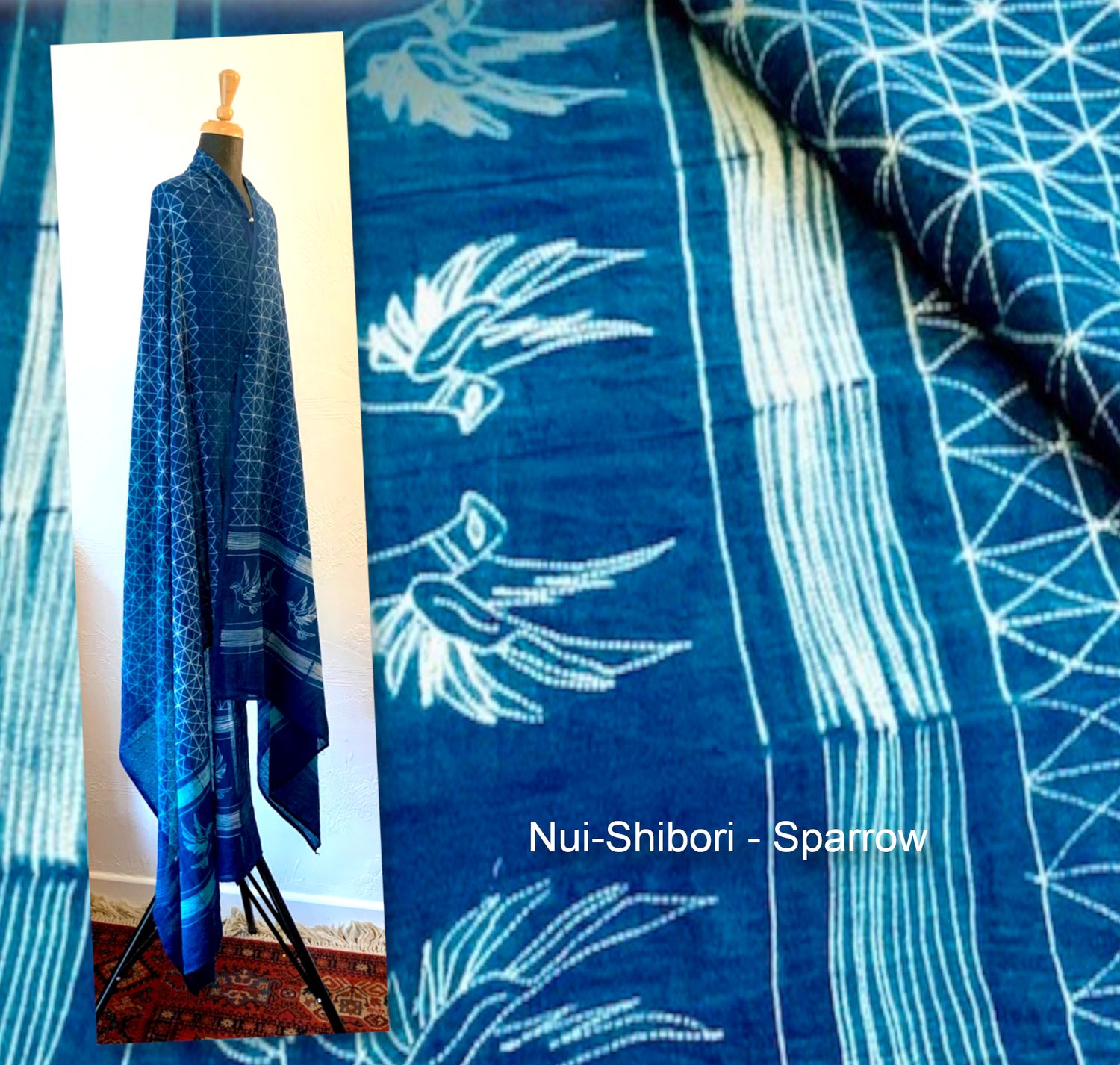 Shibori Cotton Wraps
