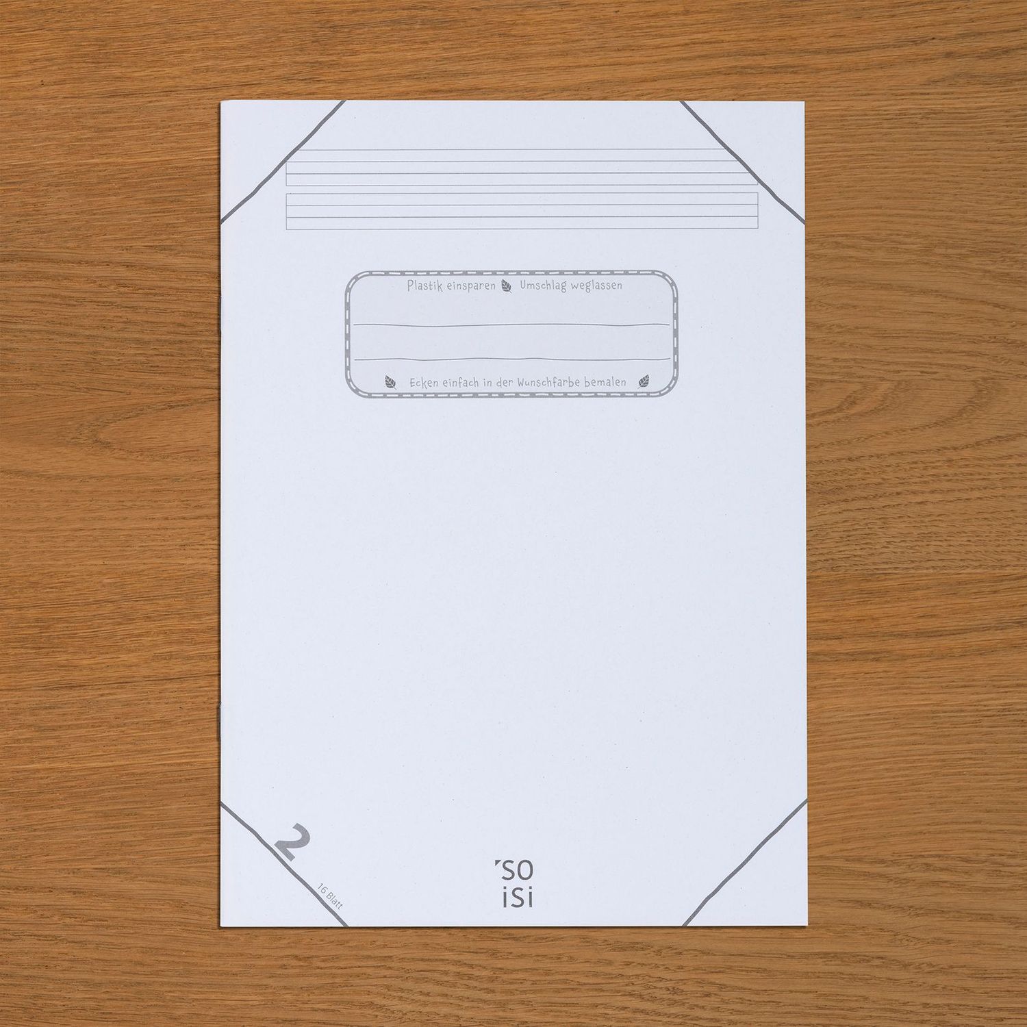 Lineatur 2 (Schreibheft für Klasse 2) DIN-A4