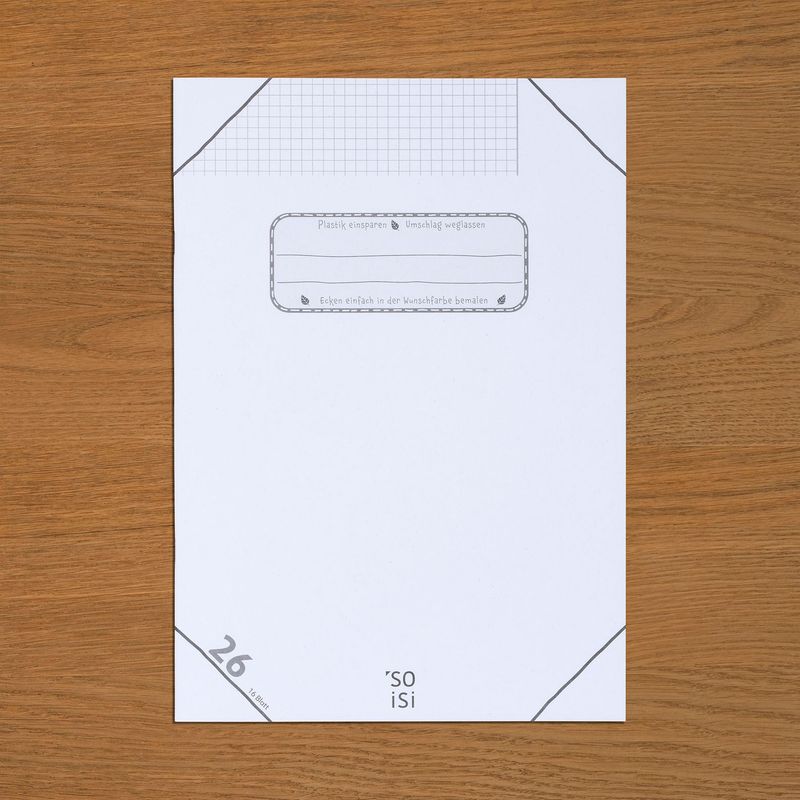 Lineatur 26 (kariert mit weißem Rand) DIN-A4 Lineatur 26 (kariert mit weißem Rand) DIN-A4