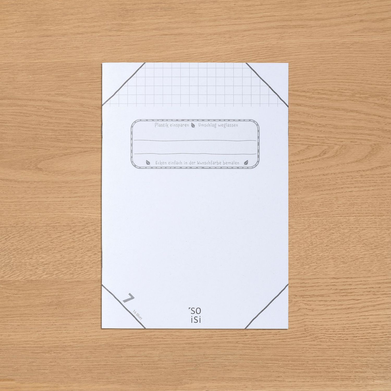 Lineatur 7 (kariert Großkaro 7 x 7mm) DIN-A5