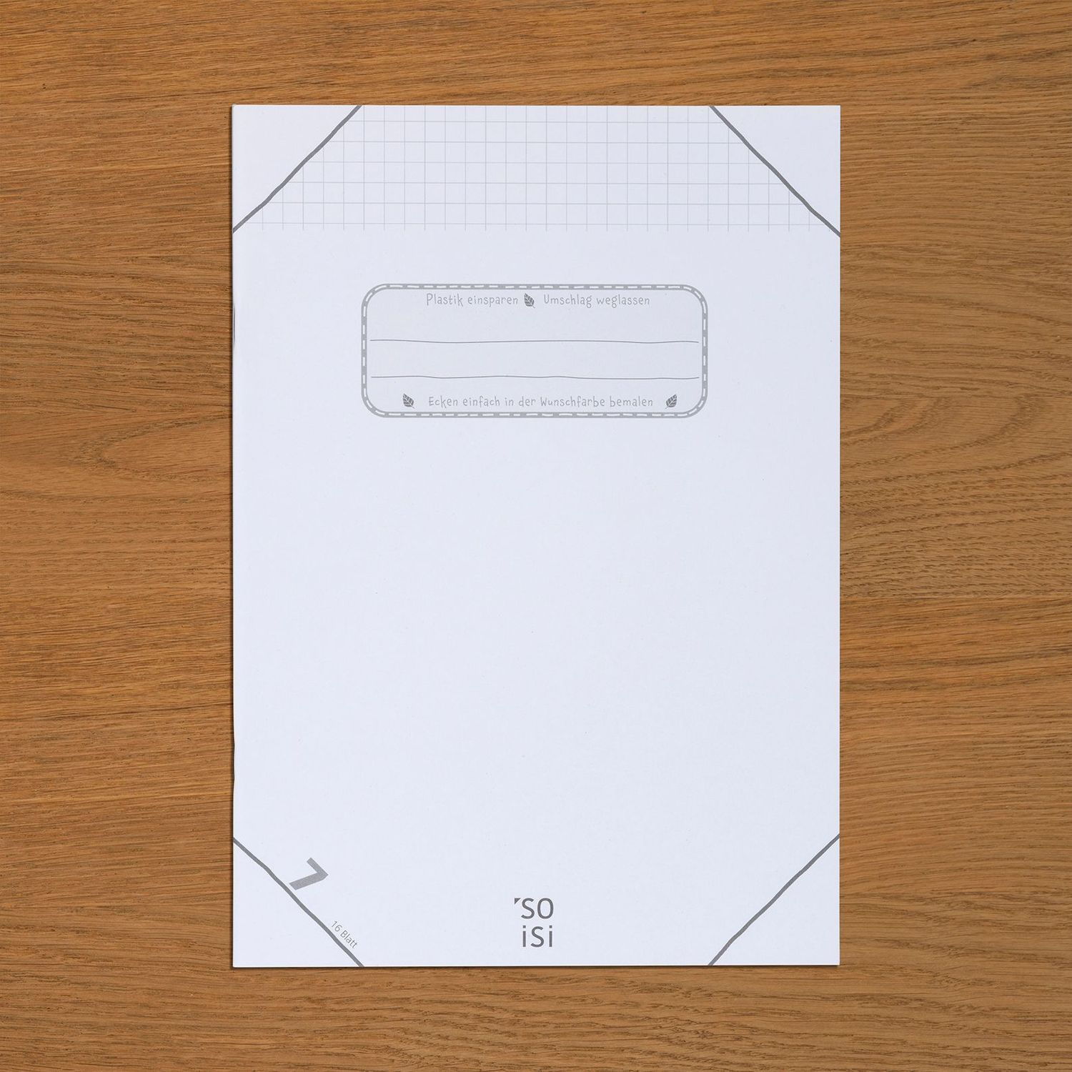 Lineatur 7 (kariert Großkaro 7x7mm) DIN-A4