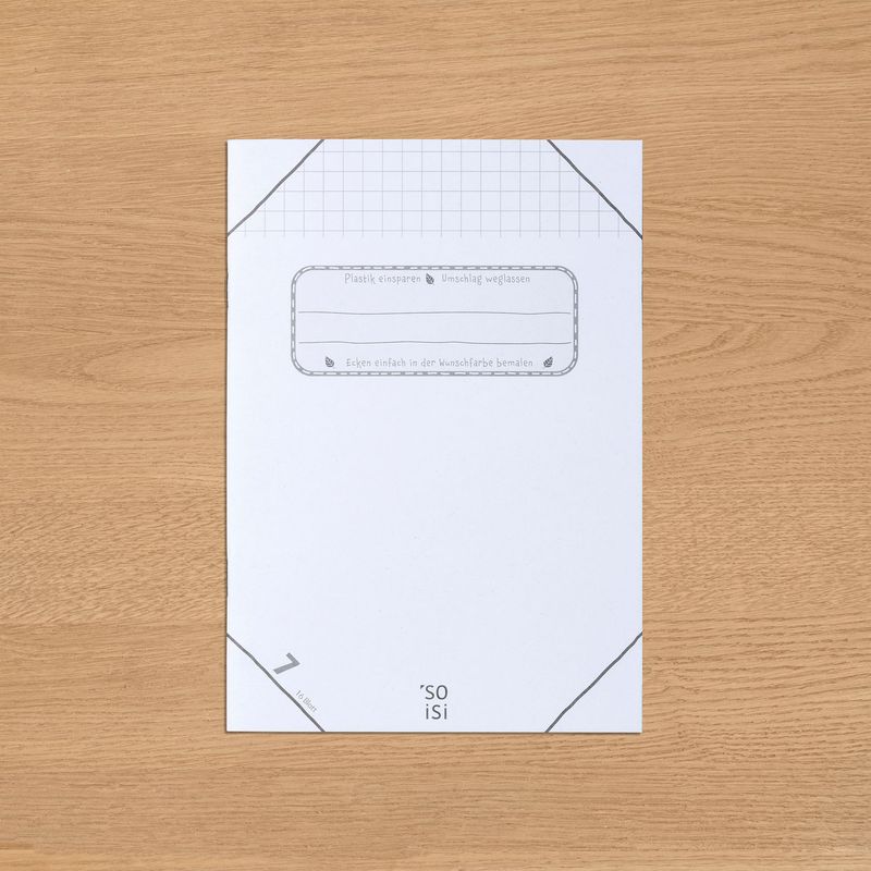 Lineatur 7 (kariert Großkaro 7x7mm) DIN-A5 Lineatur 7 (kariert Großkaro 7x7mm) DIN-A5