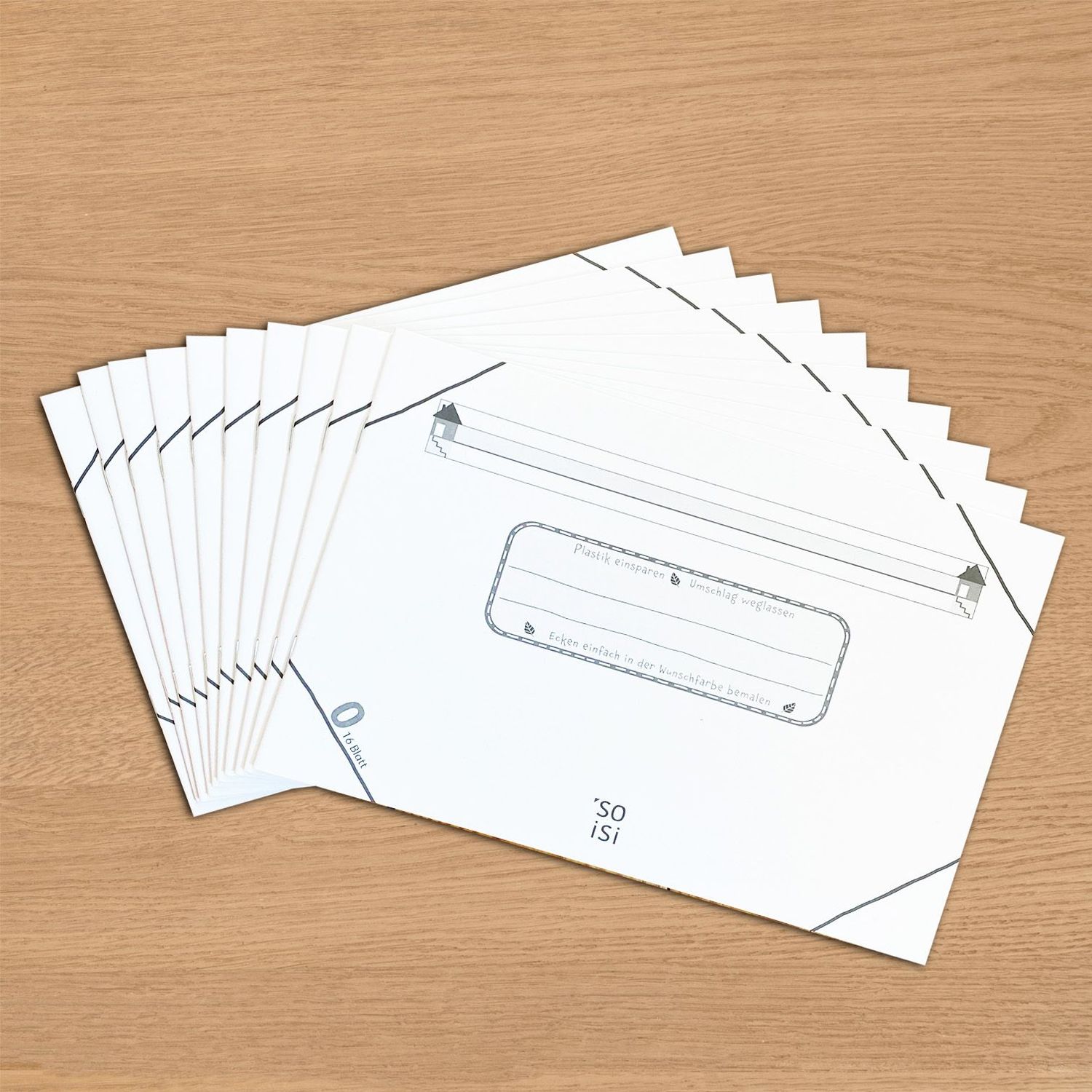 Lineatur 0 (Schreiblernheft, liniert) DIN-A5​ quer, 10 St.
