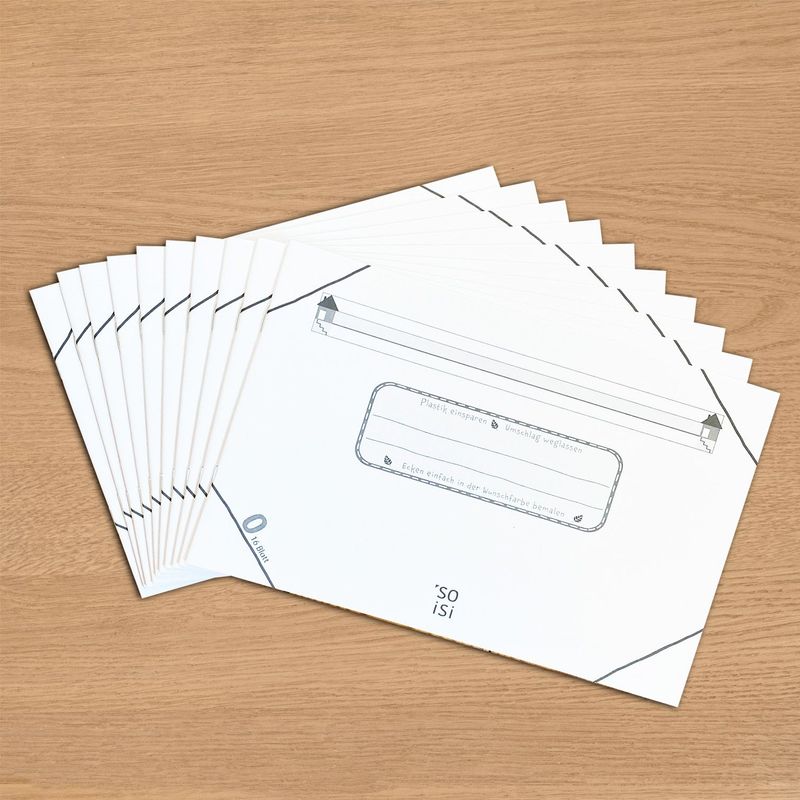 Lineatur 0 (Schreiblernheft, liniert) DIN-A5 quer, 10 St. Lineatur 0 (Schreiblernheft, liniert) DIN-A5 quer, 10 St.