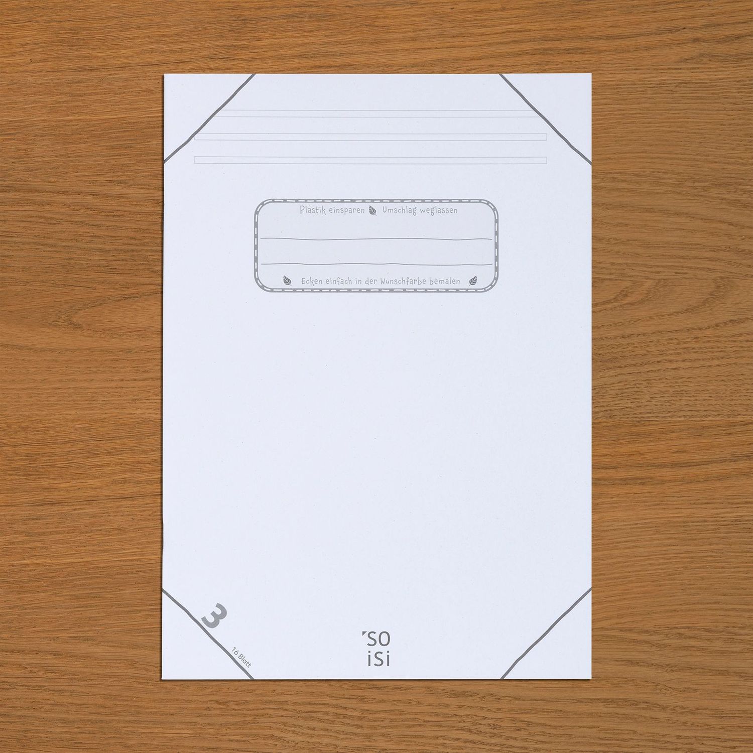 Lineatur 3 (Schreibheft für Klasse 3), DIN-A4