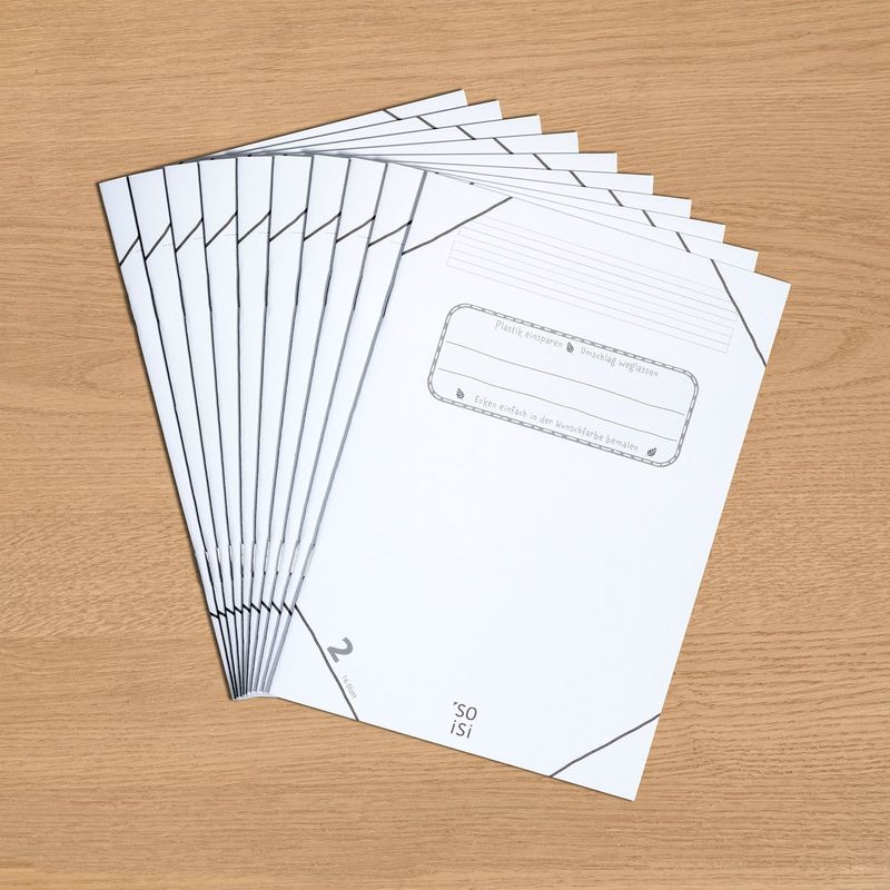 Lineatur 2 (liniert für Klasse 2) DIN-A5, 10 St. Lineatur 2 (liniert für Klasse 2) DIN-A5, 10 St.