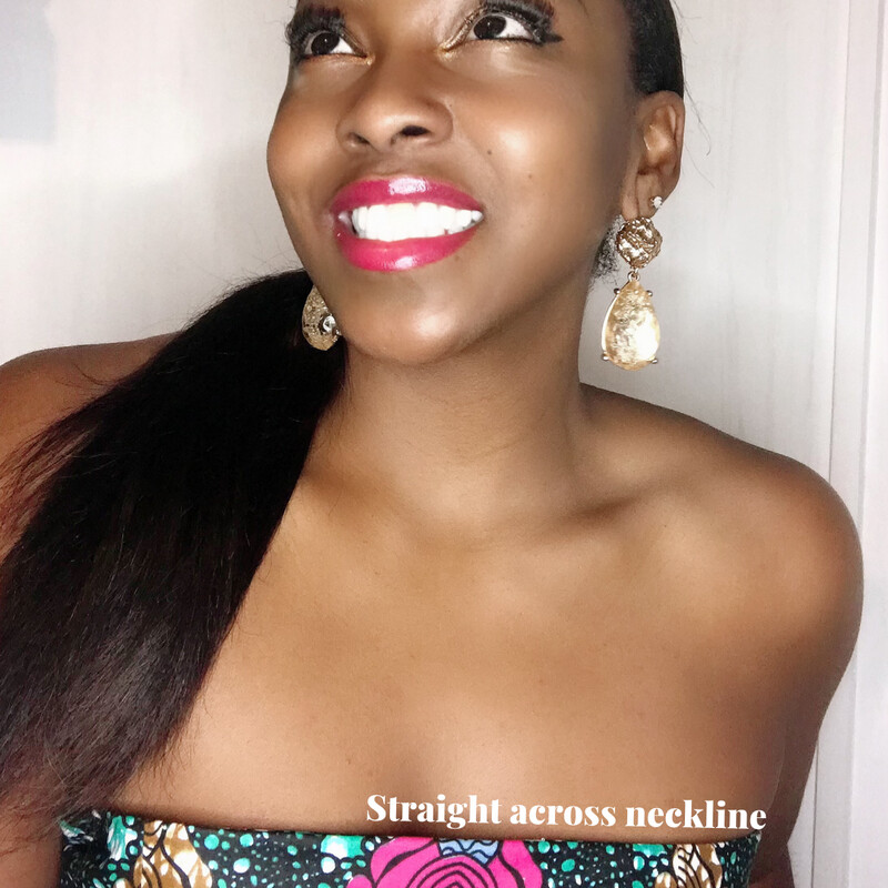 Build your dress - STRAIGHT NECKLINE OPTIONS