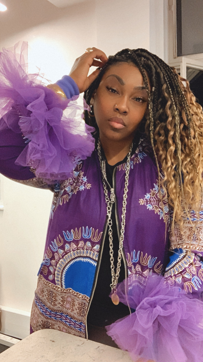 TOP MAGNETIC ACCESSORIES- Butterfly effect netting edition ROYAL PURPLE