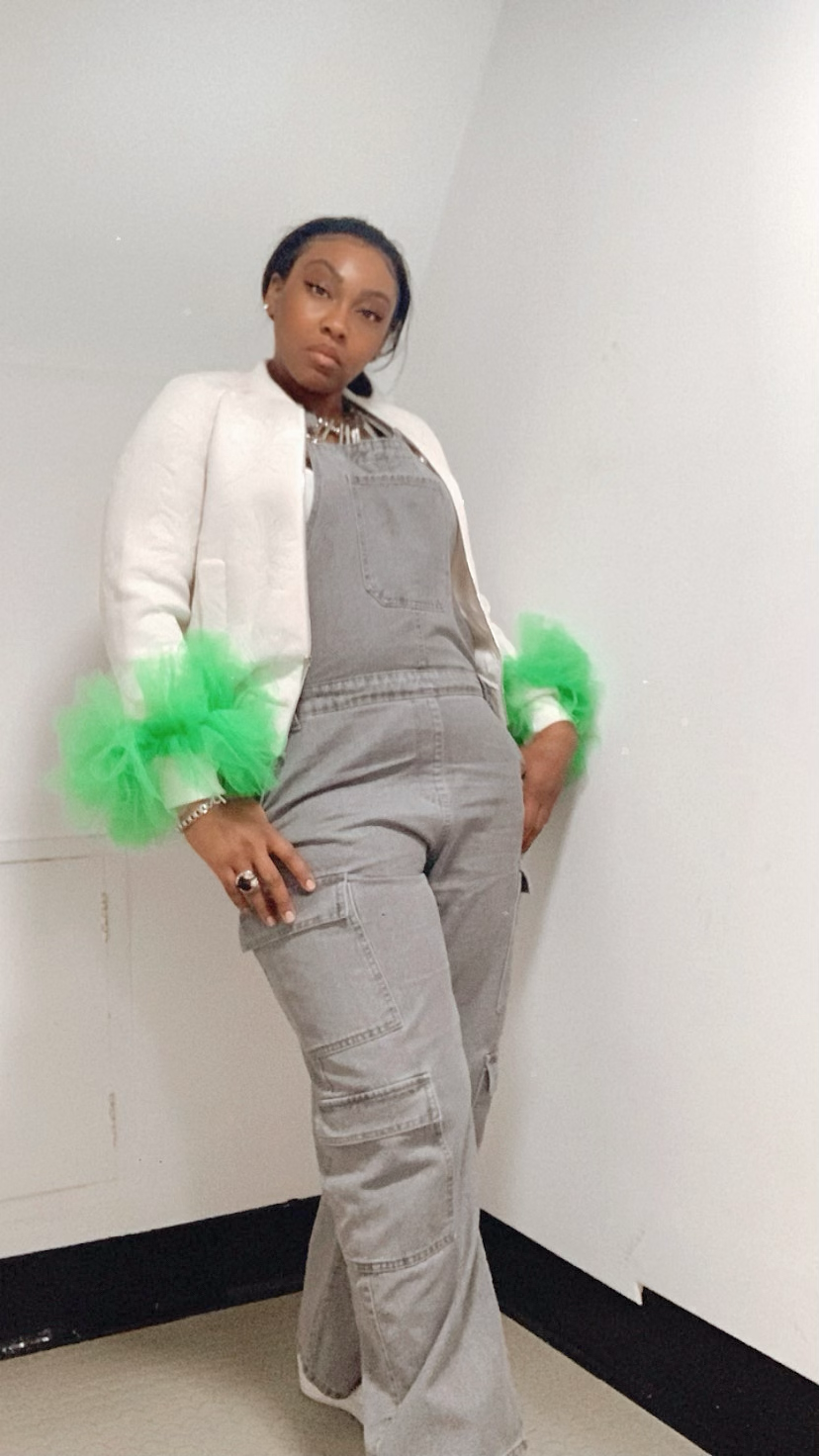 TOP MAGNETIC ACCESSORIES- Butterfly effect netting edition-GREEN WITH ENVY