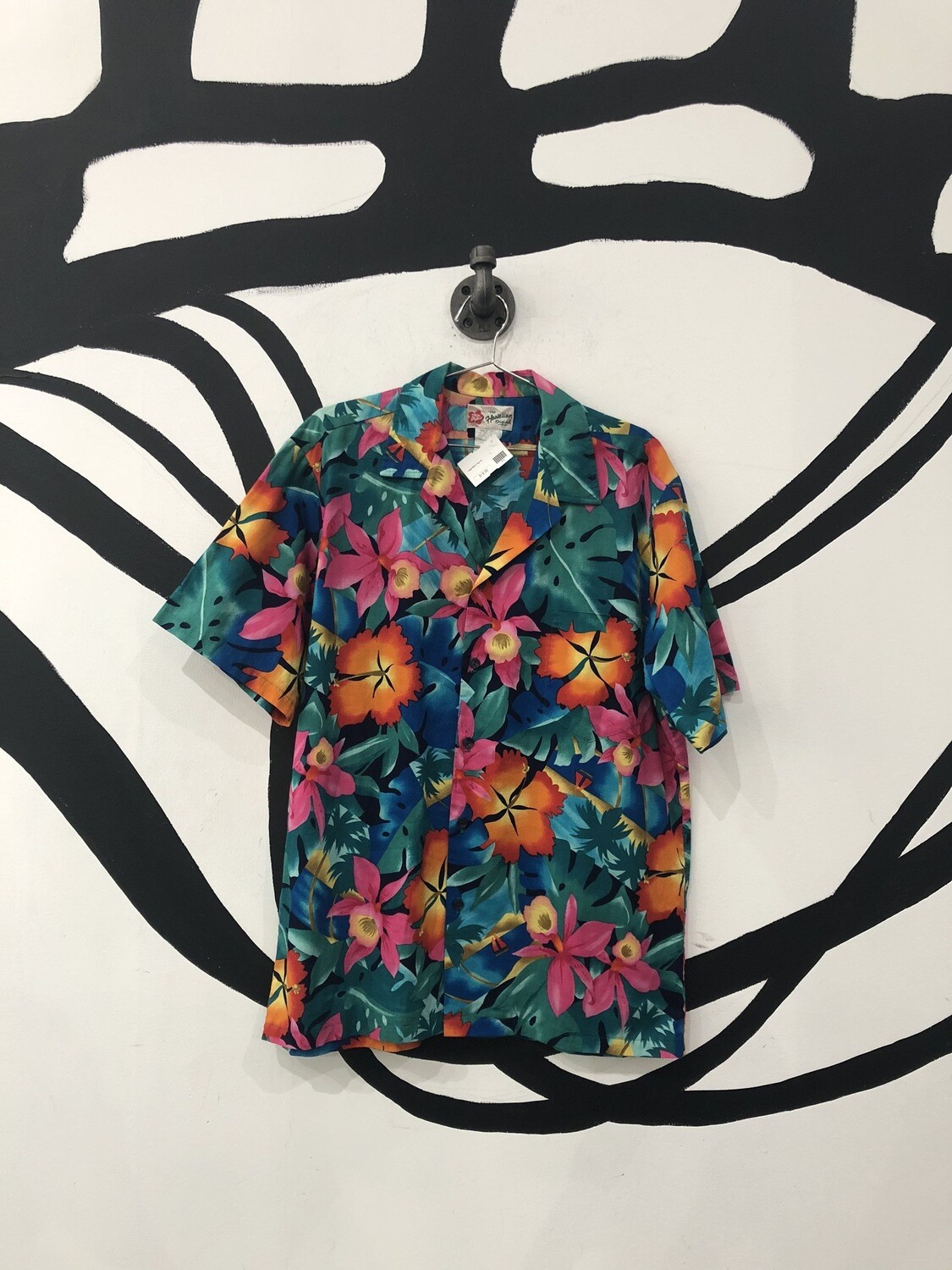 Hawaiian Original Tropical Short Sleeve Button Up Size L Hawaiian Original Tropical Short Sleeve Button Up Size L