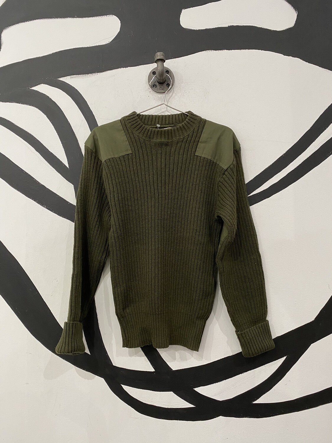 Military Wool Sweater Size L Military Wool Sweater Size L