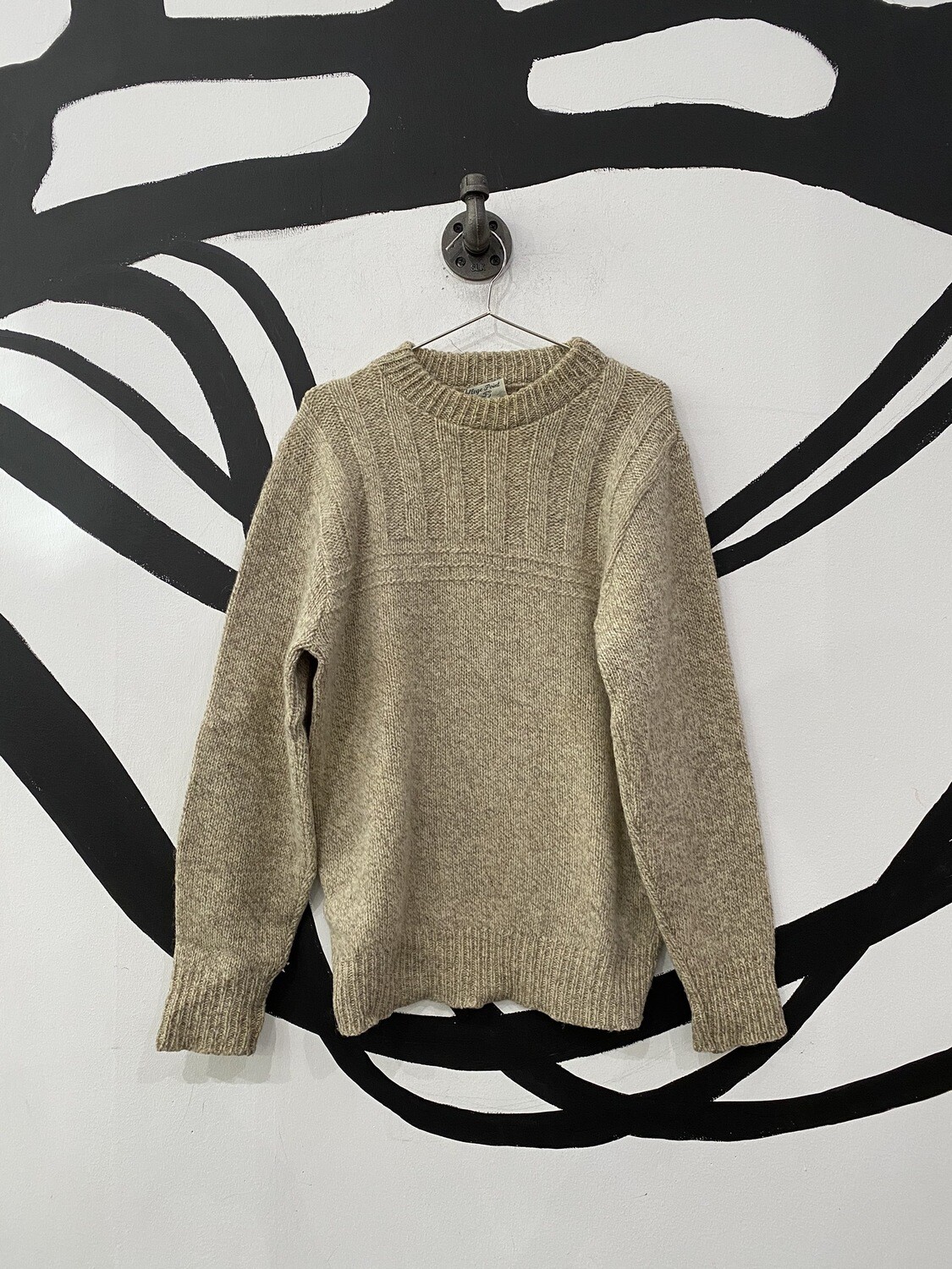 Cream Wool Sweater Size L Cream Wool Sweater Size L