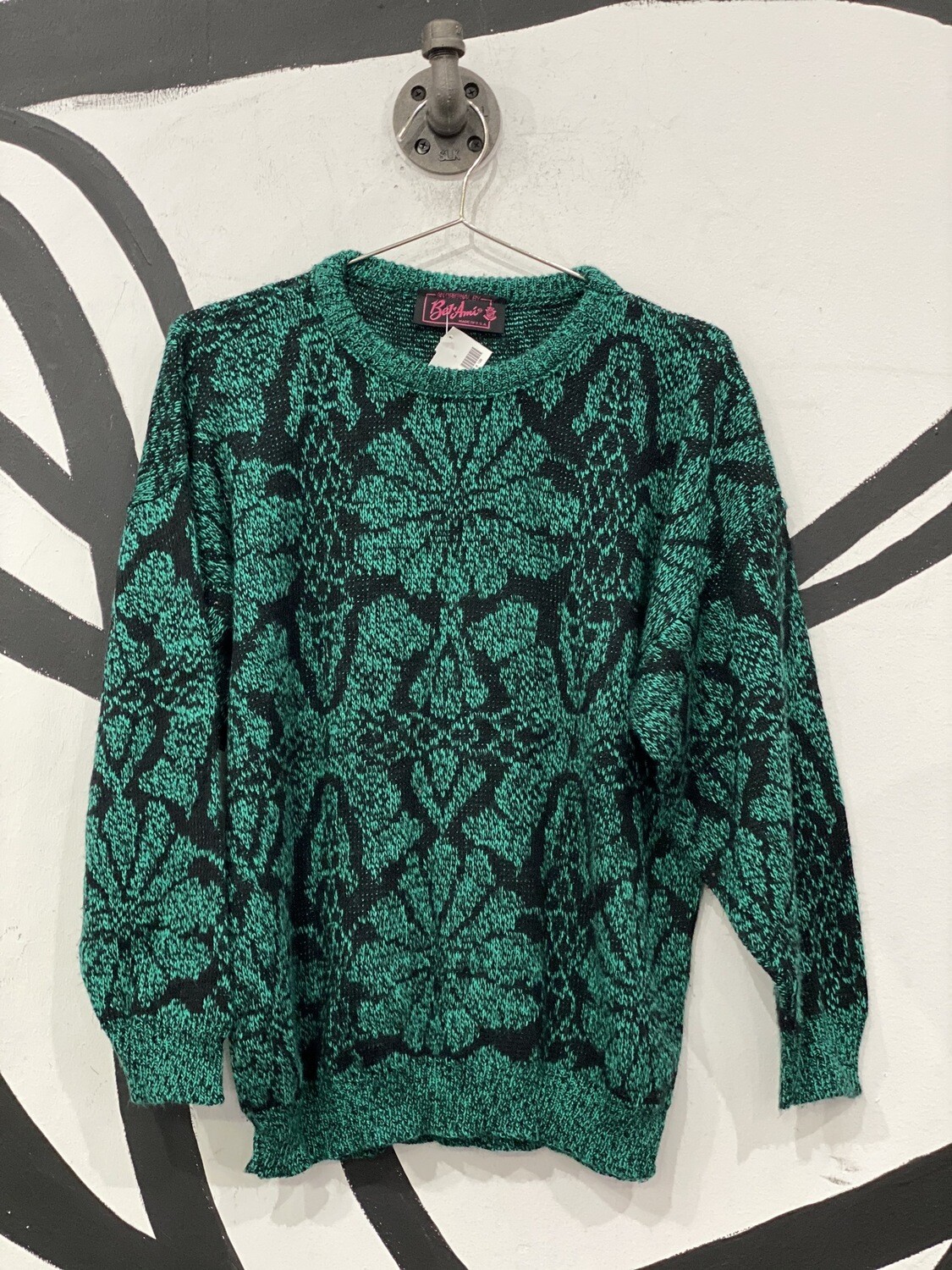 Bel Ami Green Sweater Size Small