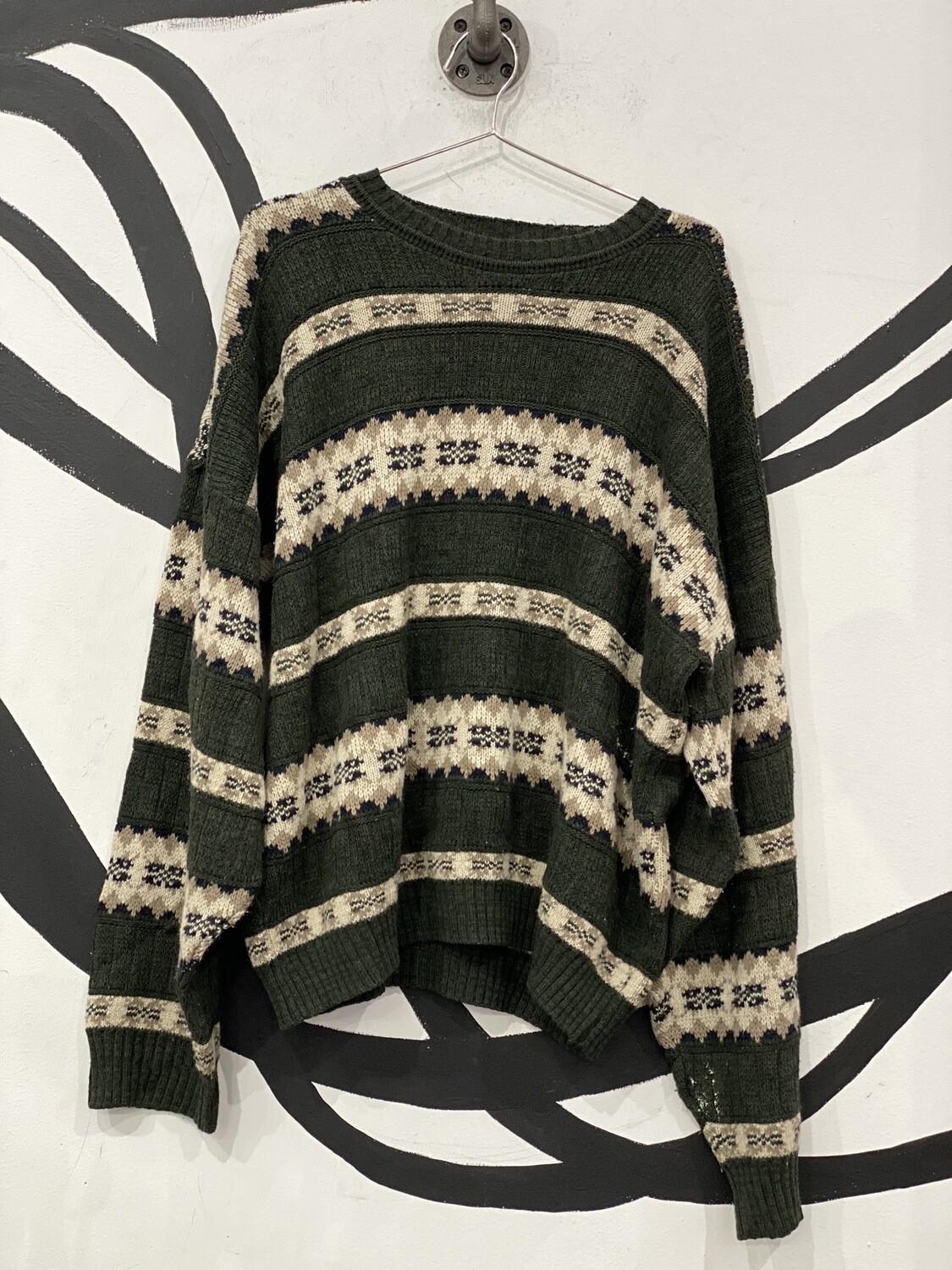 David Taylor Green Sweater Size 2XL David Taylor Green Sweater Size 2XL