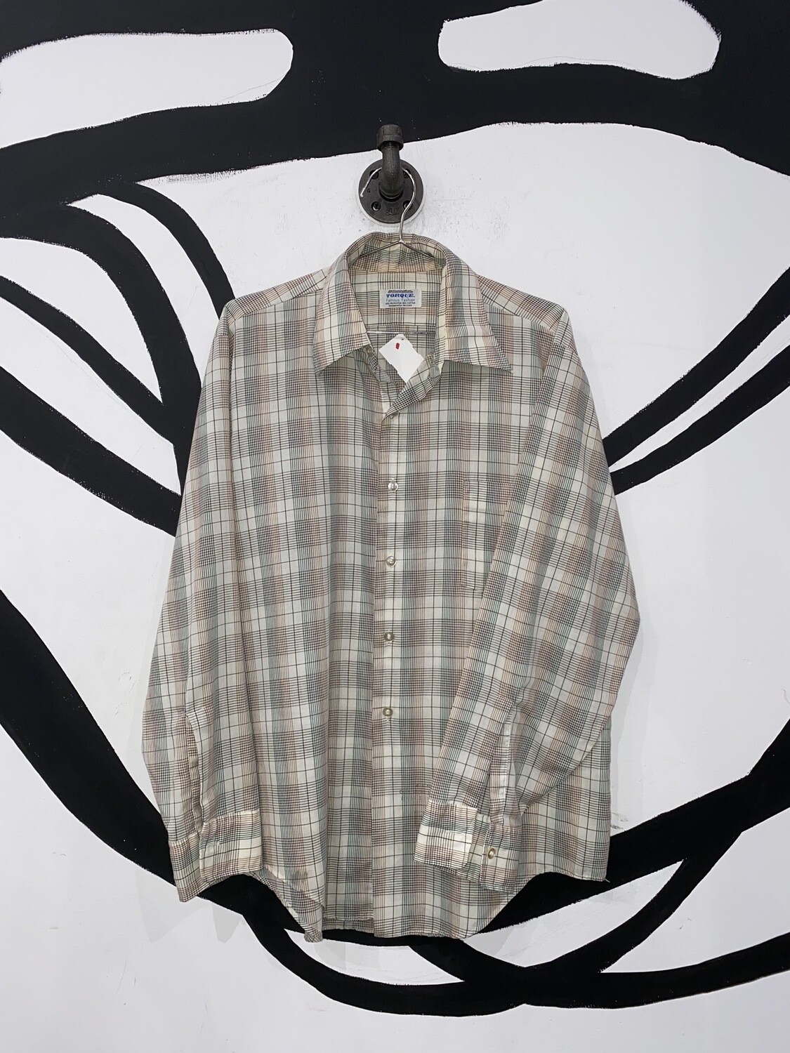 Green And Brown Plaid Button Up Size S Green And Brown Plaid Button Up Size S
