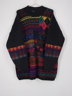 Dana Scott Rose Sweater Size L