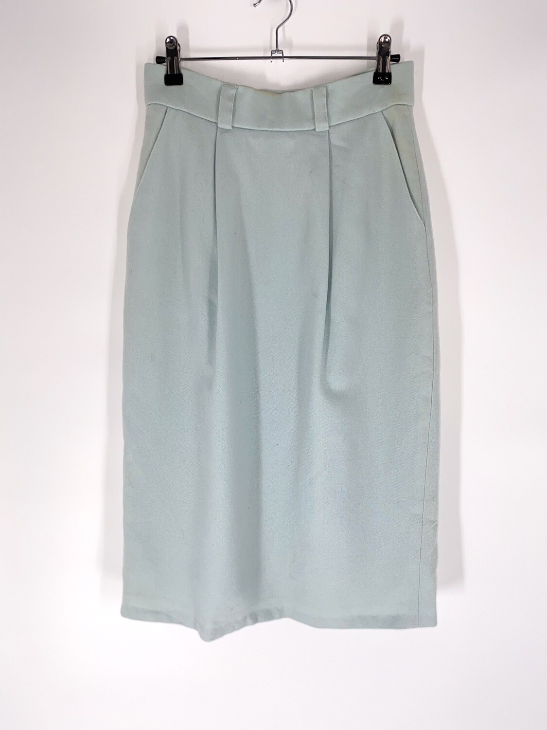 Baby Blue Pencil Skirt Size M