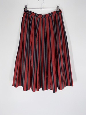 50’s Miss Pat Striped Skirt Size S