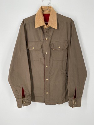 Brown And Corduroy Lightweight Jacket Size M