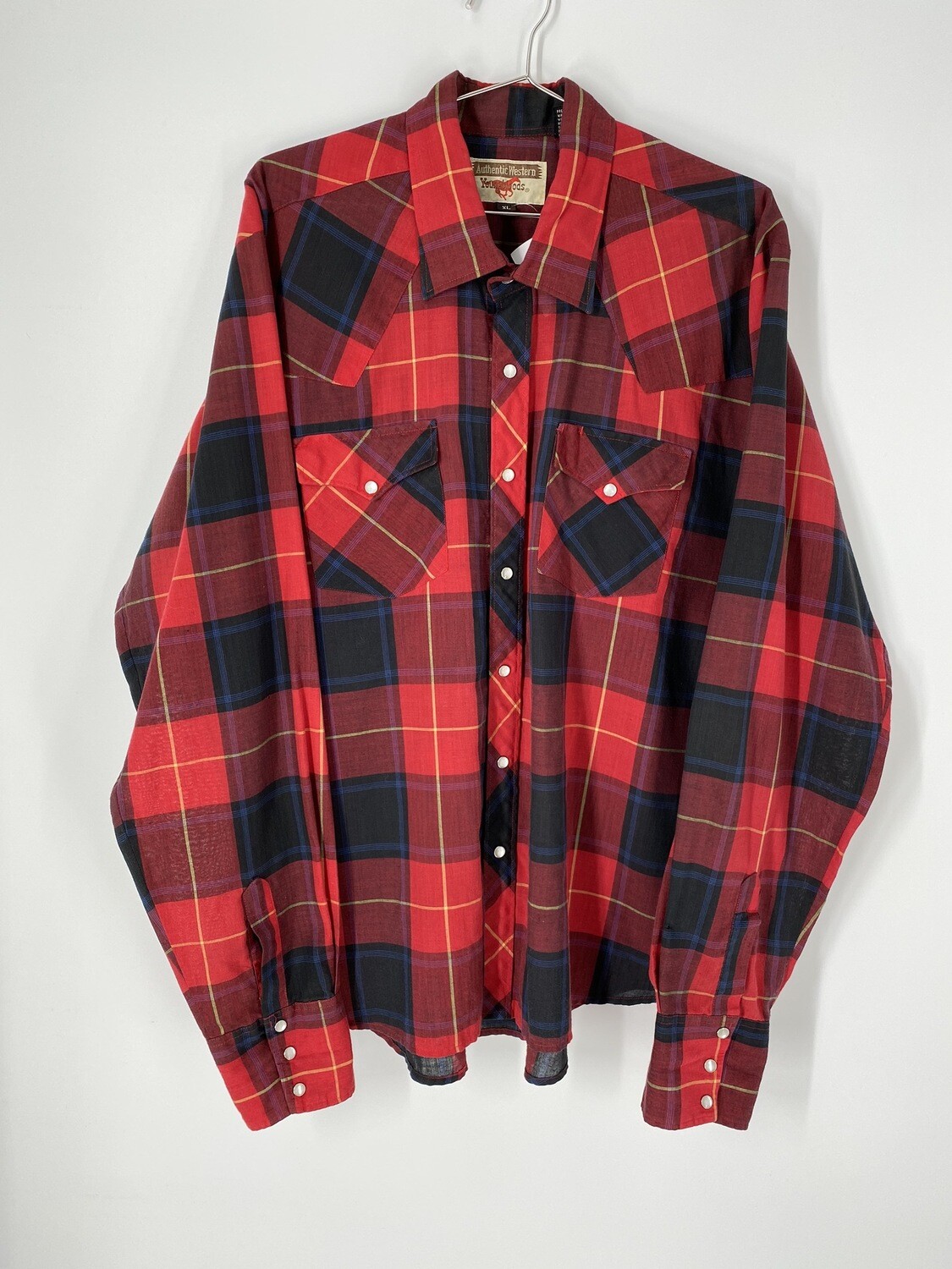 Authentic Western Youngblood’s Flannel Size L