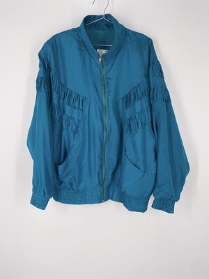 Ruched Detail Windbreaker Size L