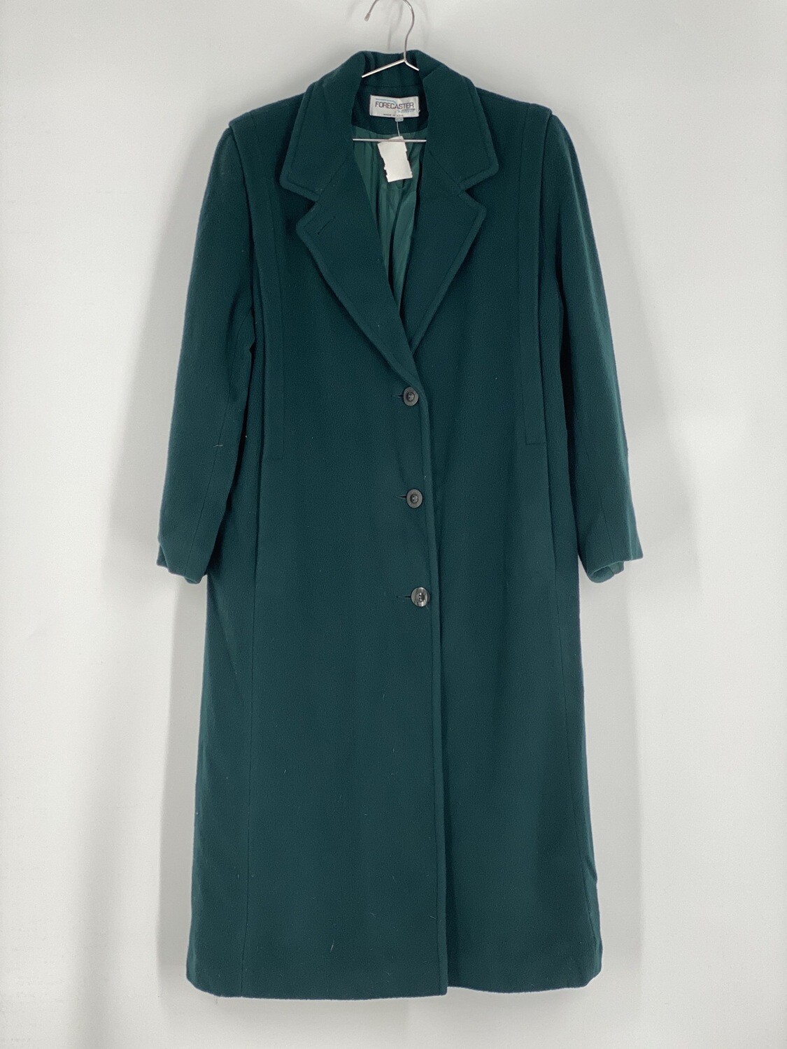 Forecaster Forest Green Trench Coat Size M