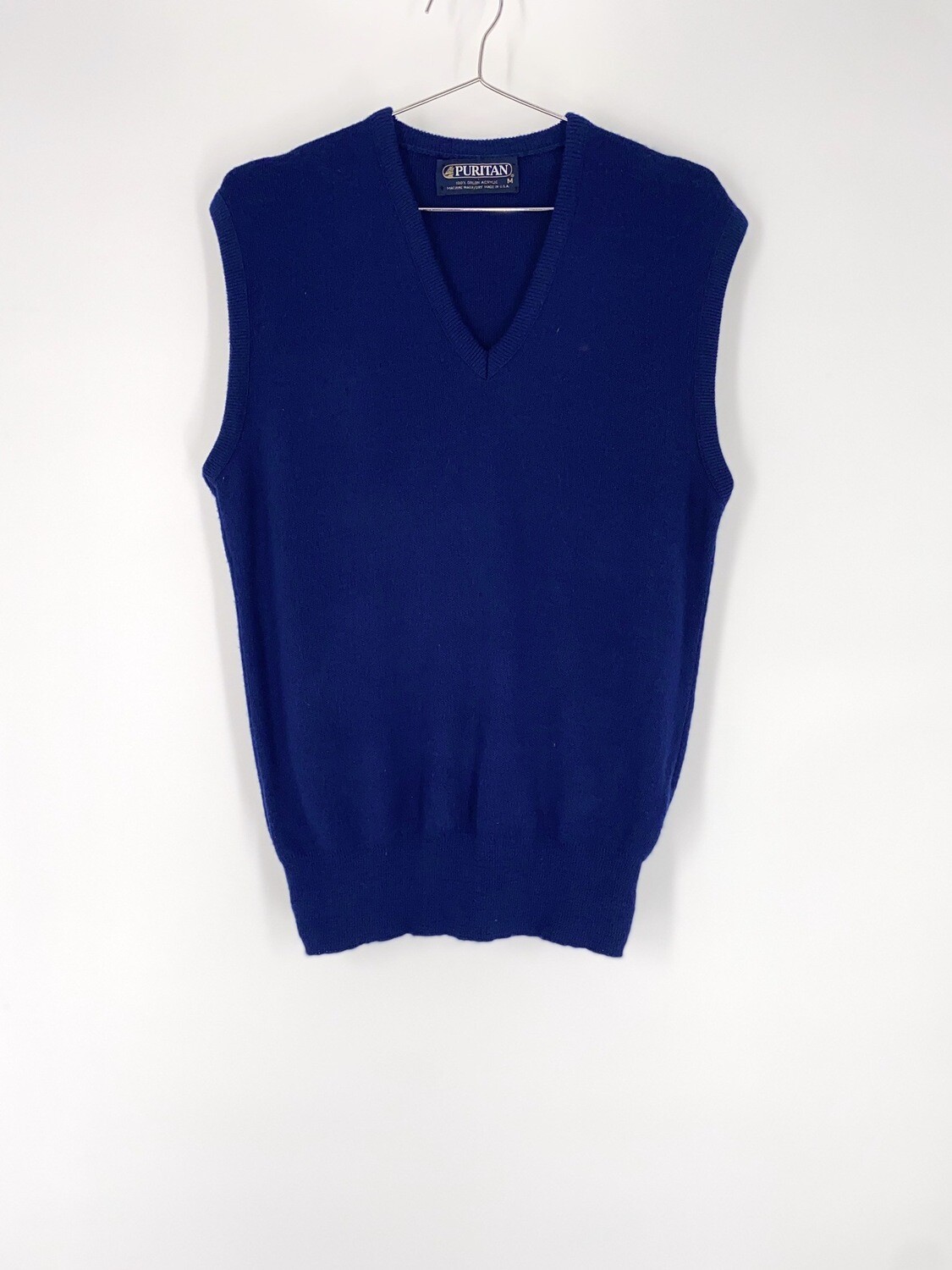 V-Neck Sweater Vest Size M