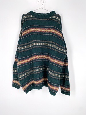 Woolrich Patterned Sweater Size XL