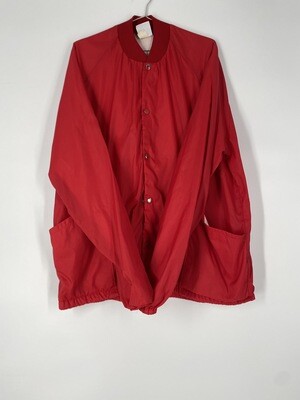 D.G Sportswear Red Lightweight Jacket Size L