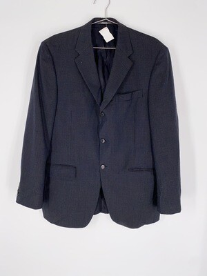 Blue And Grey Checkered Blazer Size L