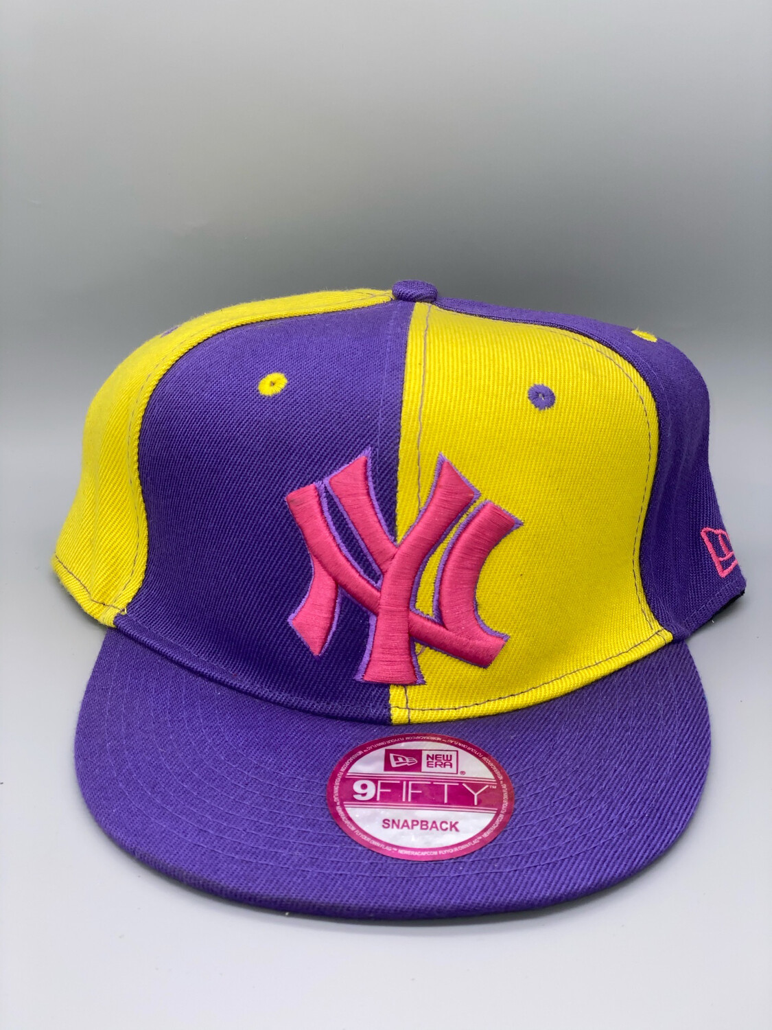 Retro Purple And Yellow New Yankees Snapback Retro Purple And Yellow New Yankees Snapback