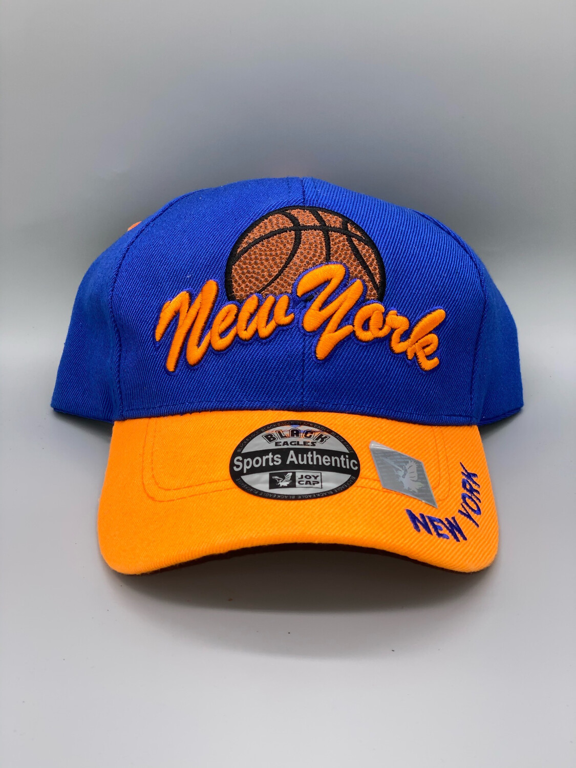 Embroidered New York Basketball Cap