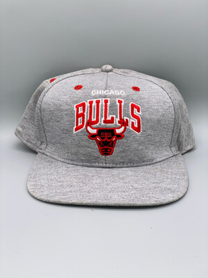 Grey Jersey Chicago Bulls Basketball Cap