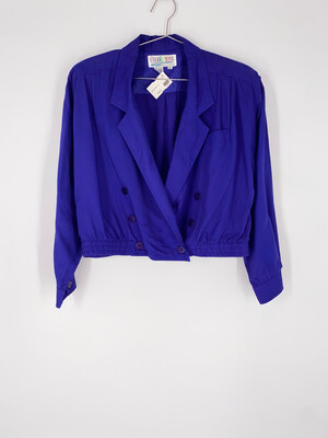 Colorayons Purple Blazer Size Medium