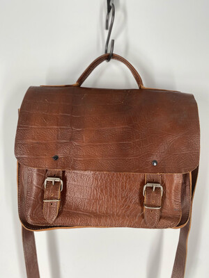 Leather Brown Messenger Bag