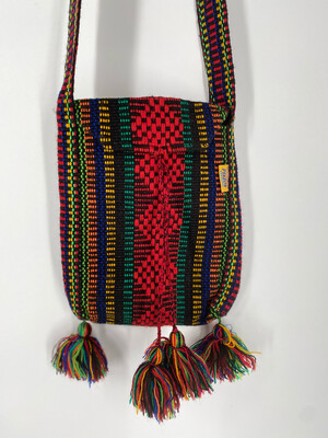 Pinzón Colorful Knit Crossbody Bag