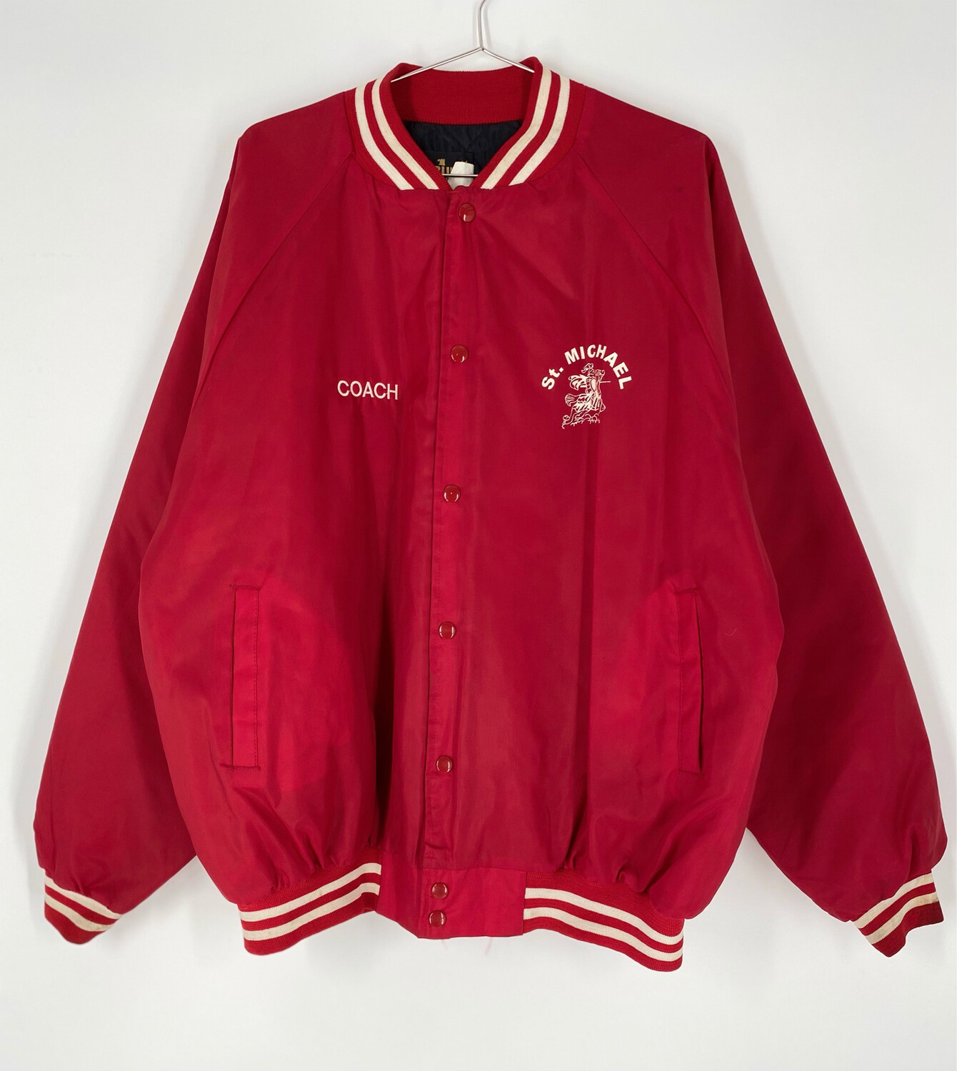 Auburn Sportswear St. Michael Bomber Jacket Size XXL