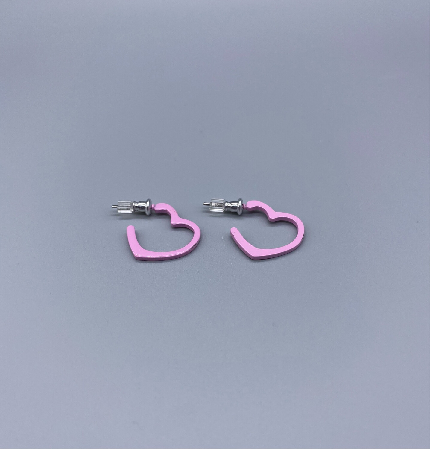 Pink Heart Earrings Pink Heart Earrings