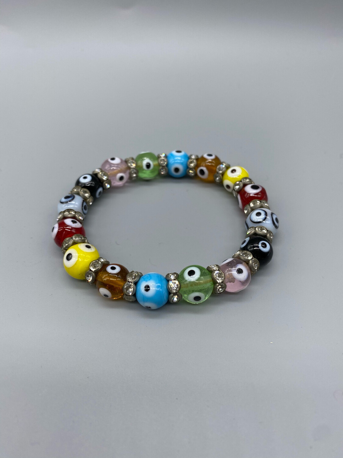 Multi-Color Evil Eye Bracelet