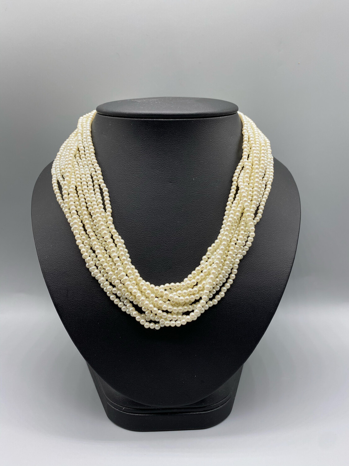 Pearl Multi-Strand Necklace Pearl Multi-Strand Necklace