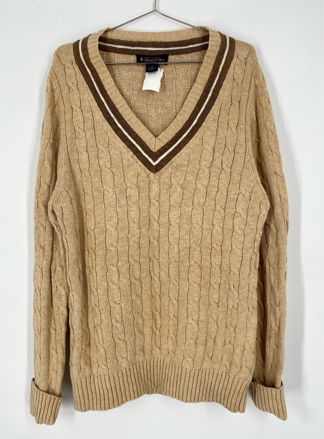 Brooks Brothers V-Neck Sweater Size M