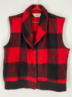 Woolrich Wool Vest Size M