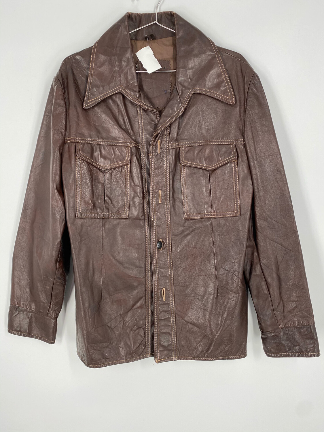 r sherman leather jacket