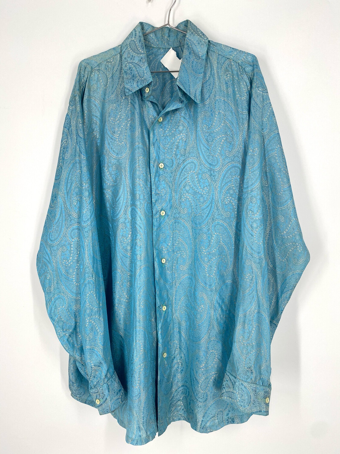 Vintage 70’s Style Button Up Shirt Size L
