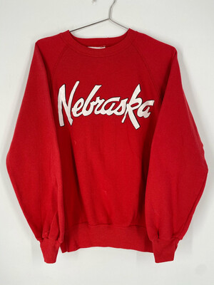 Vintage Nebraska Crewneck Sweatshirt Size M