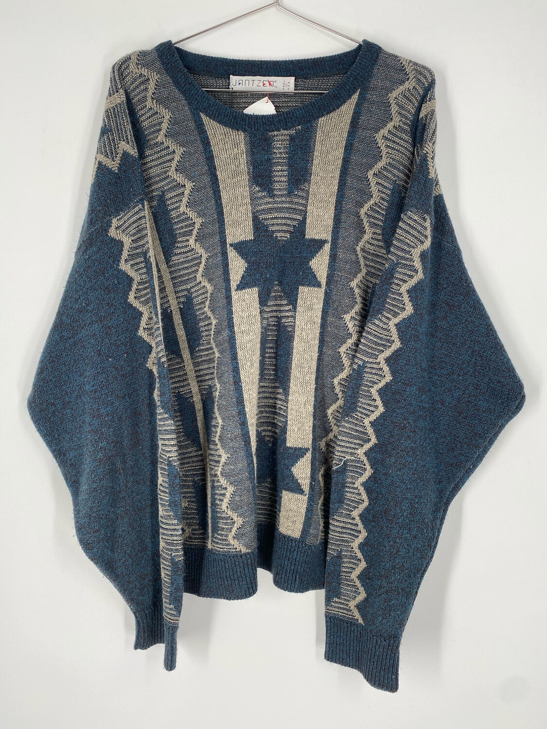 Jantzen Vintage Printed Sweater Size XL