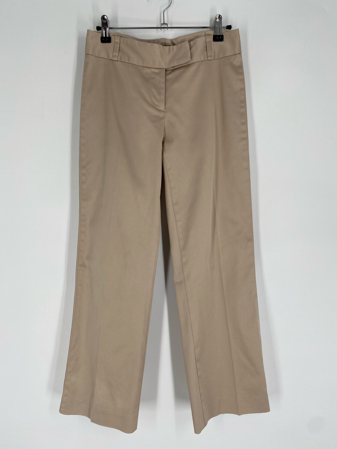 Bebe Low-Rise Silky Tan Flare Pants Size 0 Bebe Low-Rise Silky Tan Flare Pants Size 0