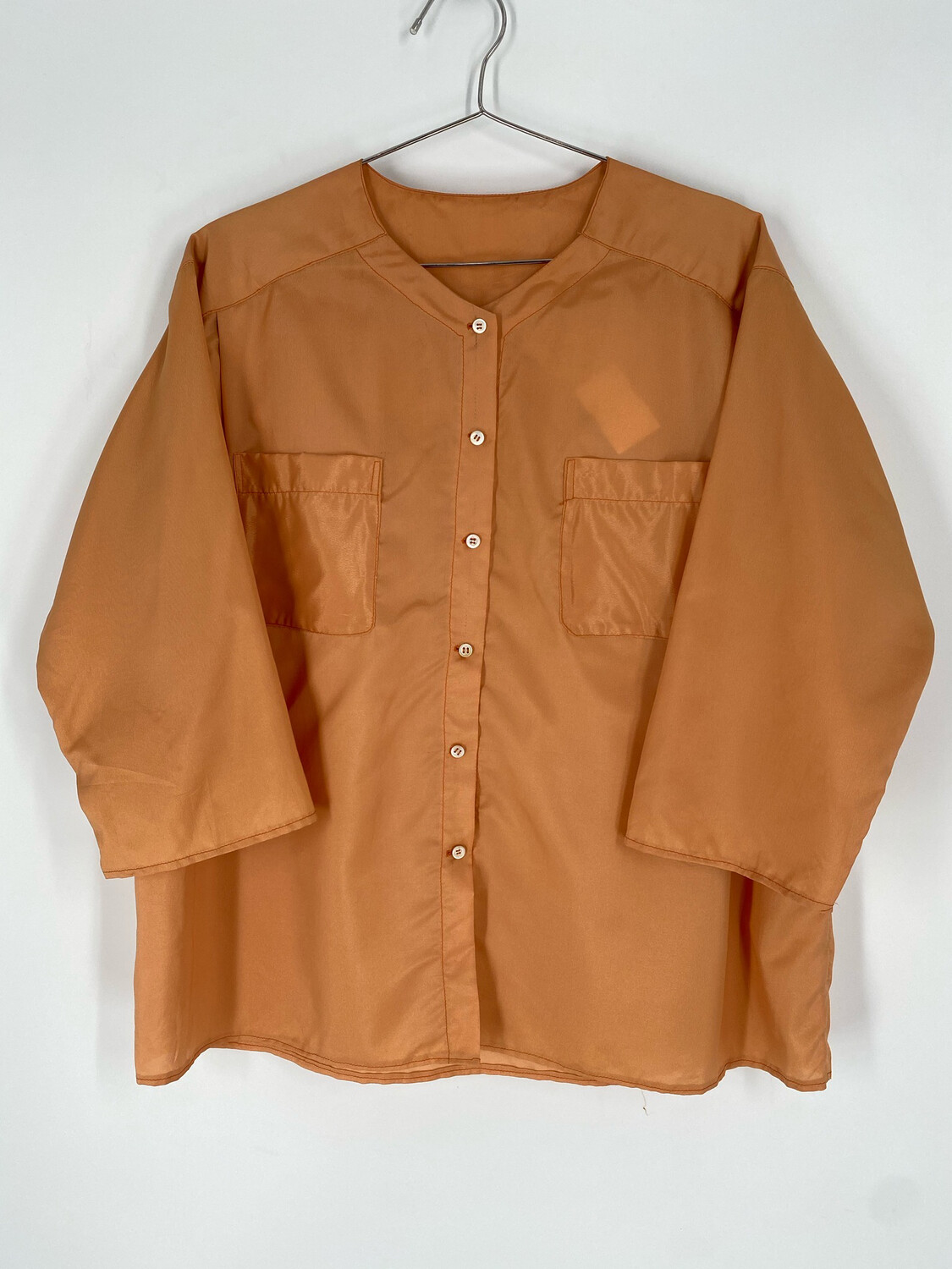 Burnt Orange Long Sleeve Button Up Size XL Burnt Orange Long Sleeve Button Up Size XL
